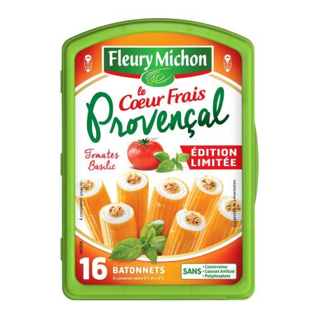 Fleury Michon 244G 16 Batonnets De Surimi Coeur Provence