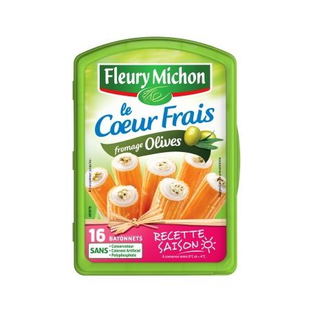 Fleury Michon 244G 16 Batonnets Surimi Coeur Saison