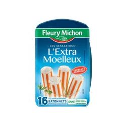 Fleury Michon 256G 16 Batonnets Surimi Extra Moelleux