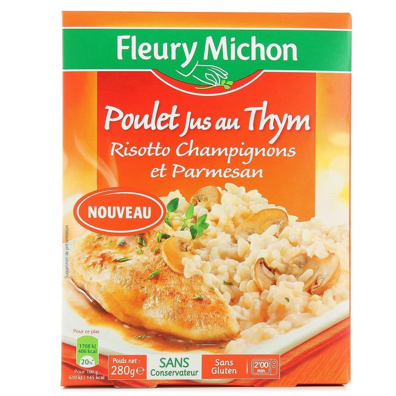 Fleury Michon Fm Poulet Risotto Champig 280G