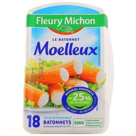 Fleury Michon Bat.Surimi Moelleux 288Fm