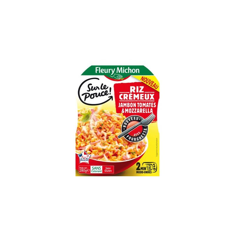 Fleury Michon Fm Jambon Tomt Riz Cremeux280G