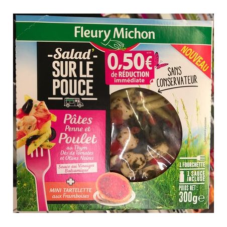 Fleury Michon Fm Sald Pate Poulet Paprik300G