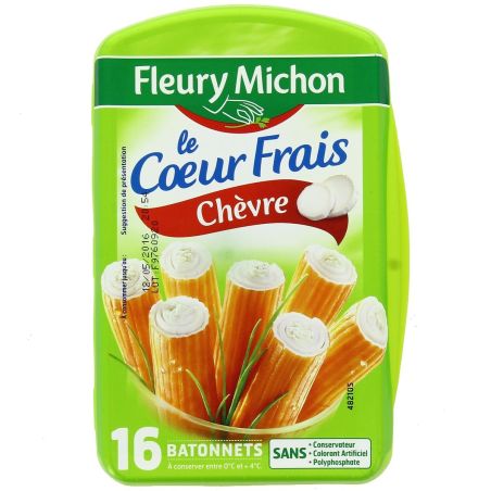 Fleury Michon Fm 16 Bat Coeur F Chevre 256G