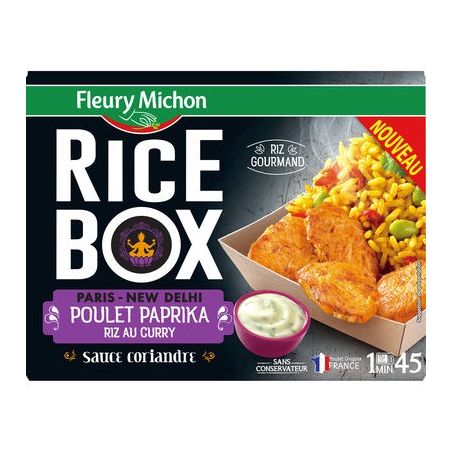 Fleury Michon Fm Box Poulet Coriand Riz 280G