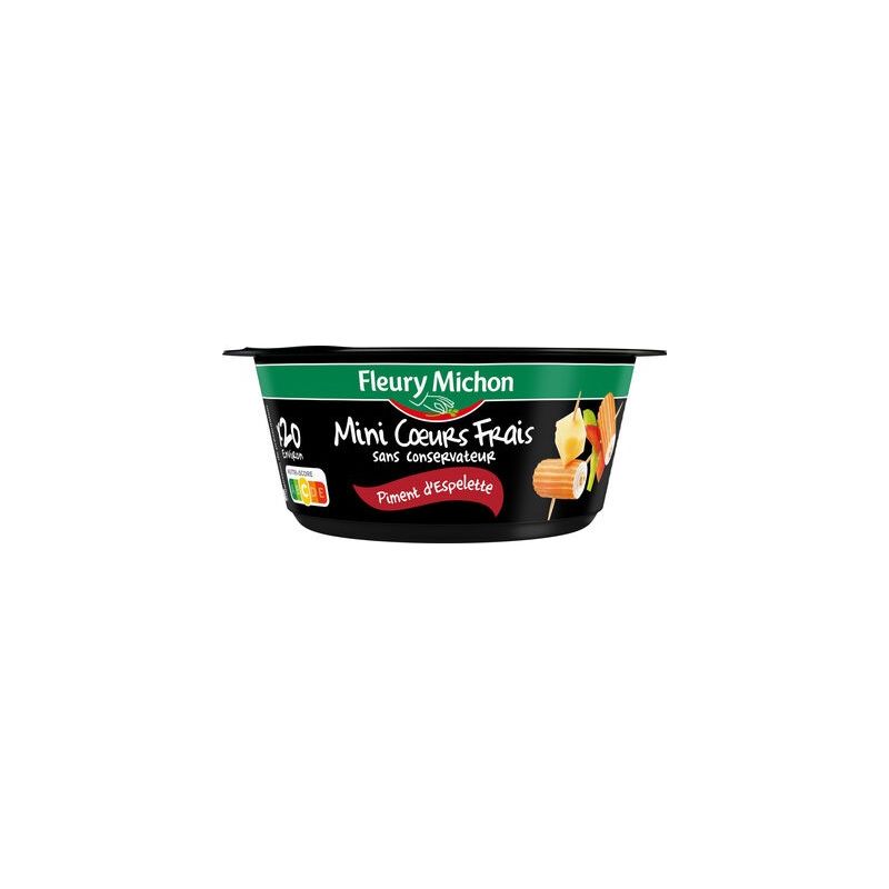 Fleury Michon Fm Mini Coeurs Fr Piment 130G