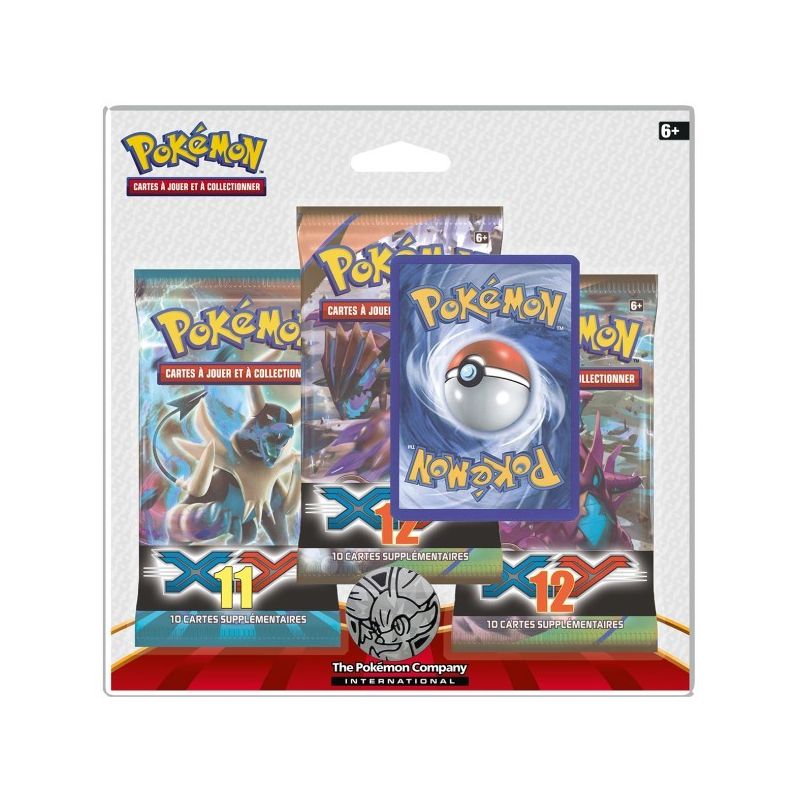 Asmodee Pack 3 Boosters Pokemon Xy13