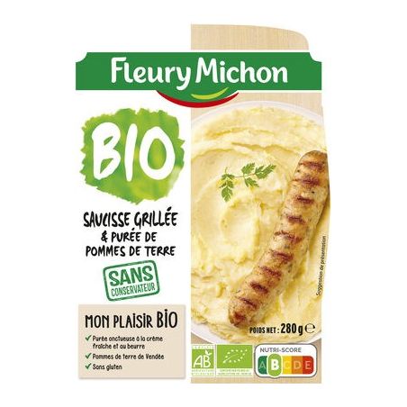 Fleury Michon 280G Scisse Gril Puree Pdt Bio