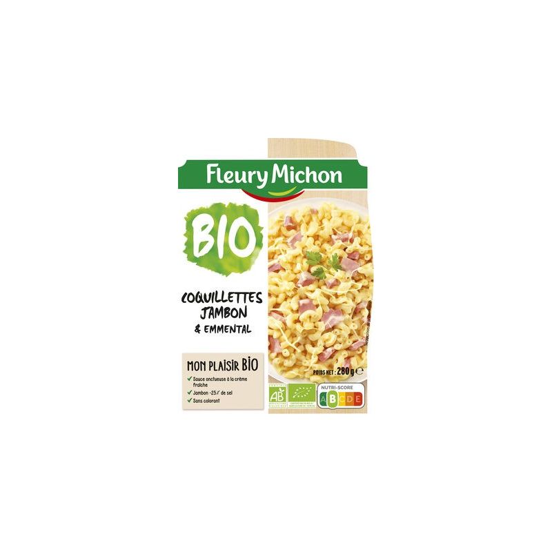 Fleury Michon Fm Coquillettes Jbn Emm Bio280