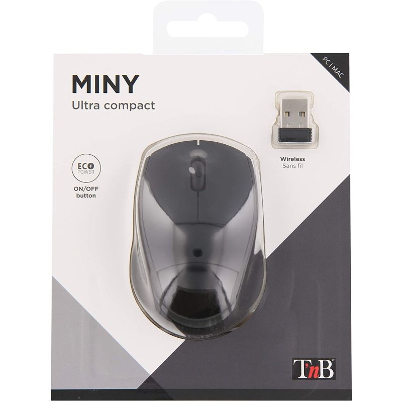 T'Nb Souris Optique Sans Fil Noir Mm240