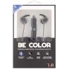 T'Nb Be Couleur Casque Sans Fil Bluetooth Avec Microphone Et Contrôle De Volume Intégré, Noir