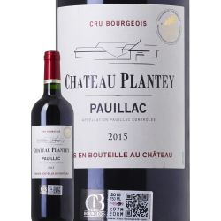 Château Plantey Vin Rouge Pauillac Cru Bourgeois : La Bouteille De 75Cl