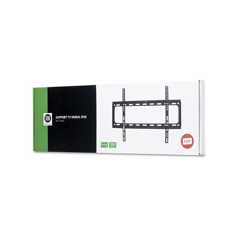 D2 Diffusion Support Tv Fixe 32 À 65 Pouces Noir D2Stvf3265