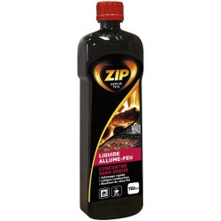 Zip Allume-Feu Liquide Concentré : La Bouteille De 750 Ml