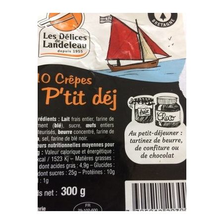 Delices De Landeleau 300G 10 Crepes P Titdej Delice