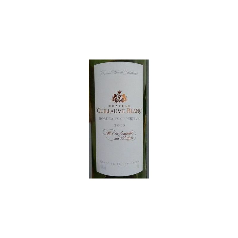 Château Prieure Guillaume 75 Bdx Sup Rg Ch.Guillaume Ml