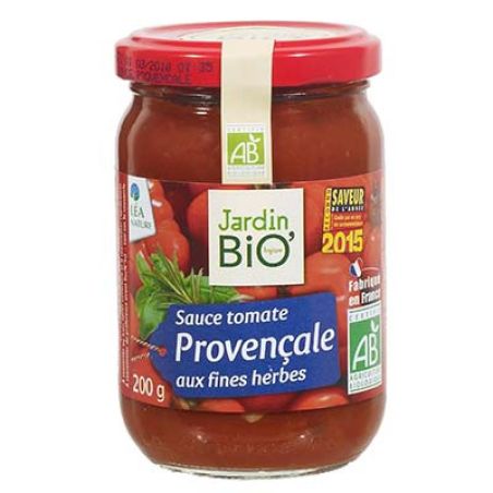 Jardin Biologique Sauce Tomate Prov 200G
