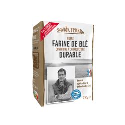 La Cie Des Farines Farine De Blé T55 : Le Paquet 1Kg