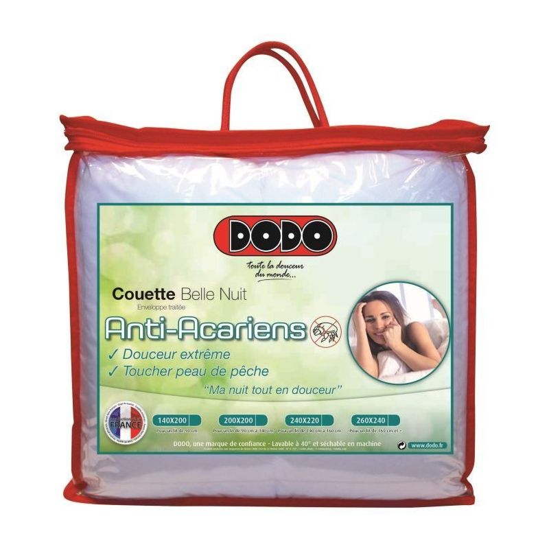 Dodo Couettes Anti-Acariens 200