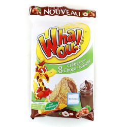 Whaou 256G 8 Crepes Chocolat/Noisettes