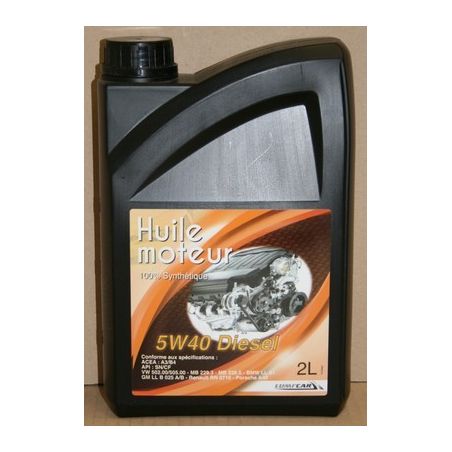 Lumi'Car Huil 5W40 Dies 2L