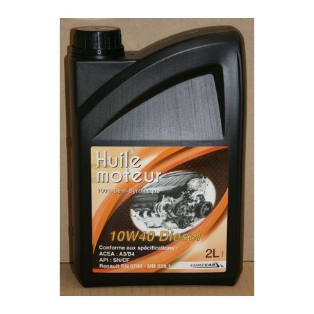 Lumi'Car Huil 10W40 Dies 2L