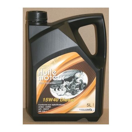 Lumi'Car Huil 15W40 Dies 5L