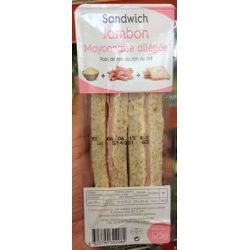 1Er Prix 125G Sandwich Jambon Mayonnaise