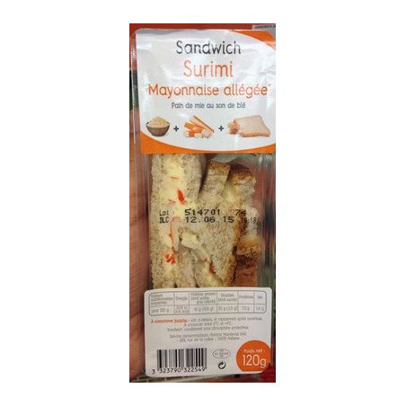 1Er Prix 120G Sandwich Surimi Mayonnaise