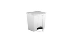 Jvd Collecteur 90L Couvercle Blanc