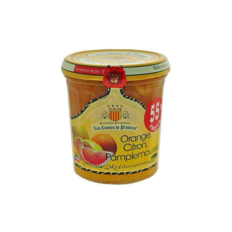 Les Comtes De Provence Confitu.Orang/Pamplemous/ Citron 34Og C.Provence