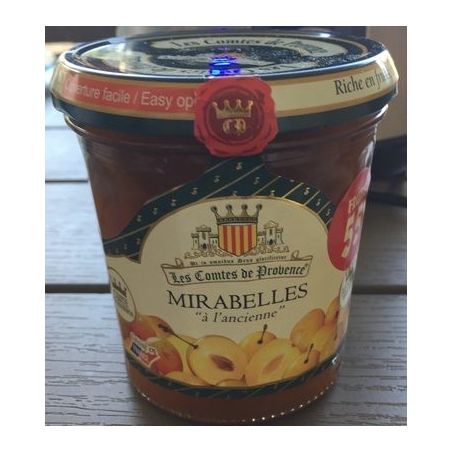 Les Comtes De Provence Confiture Mirabelles 370G