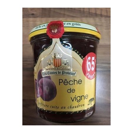 Les Comtes De Provence Confiture Peche Vigne 340G