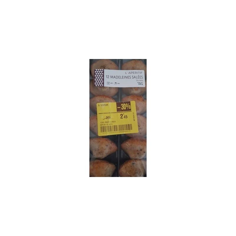 1Er Prix 120G Madeleines Apero Olives