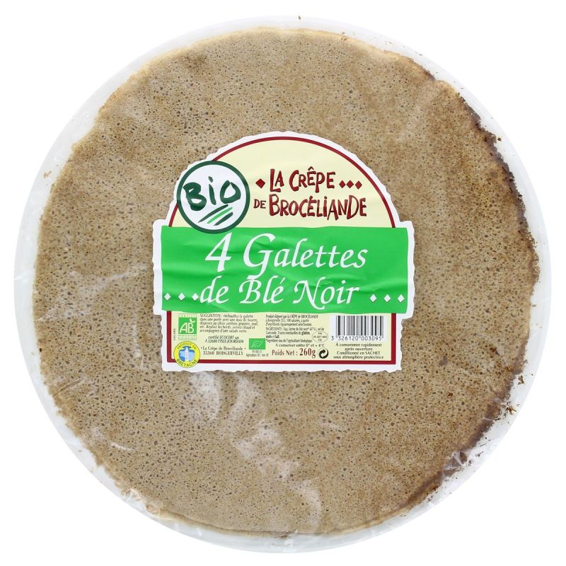 Broceliand Bio Cr.Broc Galettes X4 260G