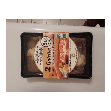 Crepe Broc 300G Galette Jbn Fromag.Bio X2