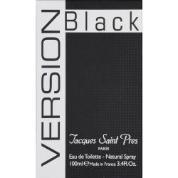 Jacques Saint Pres Version Black Le Flacon De 100 Ml