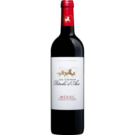 Les Chevaux De Patache D'Aux Vin Rouge Aop Médoc 75Cl