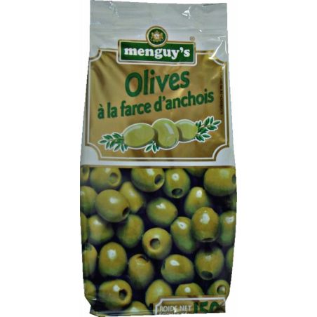 Menguy'S Menguy Olive Farcie Anchois Sachet 150G