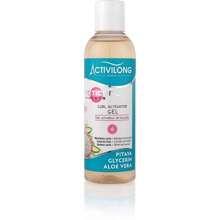 Activilong Acticurl Hydra Gel Activateur De Boucles Pitaya Glycerin Aloe Vera 200 Ml