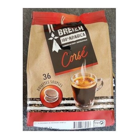 Breizh Caf Cafe Dosette Spl.Corsex36 250G