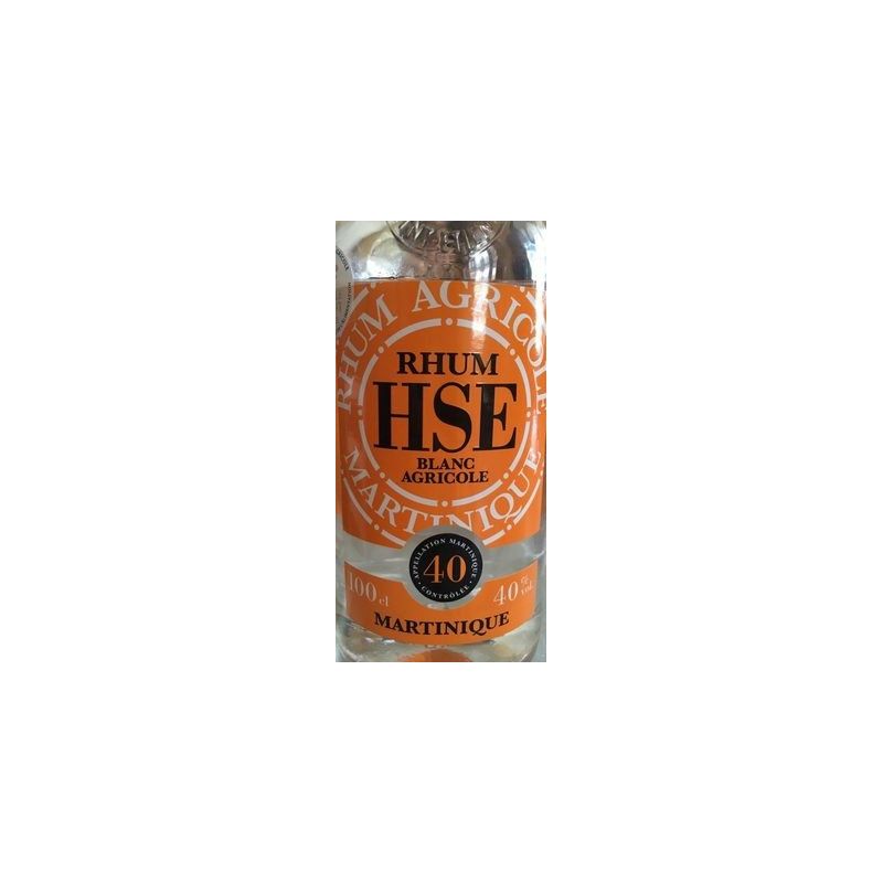 Habitation Saint-Etienne Rhum Blanc Agricole Martinique 40% : La Bouteille De 1L