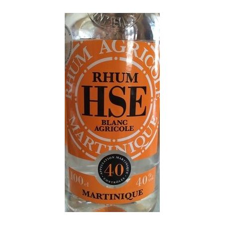 Habitation Saint-Etienne Rhum Blanc Agricole Martinique 40% : La Bouteille De 1L