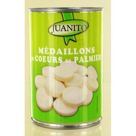 Juanito 1/2 Medaillons Coeurs De Palmiers 220G