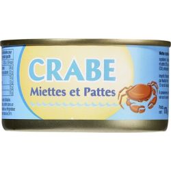 1Er Prix 170G Crabe Miettes&Pattes