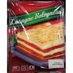 1Er Prix 1Kg Lasagne Bolognaise
