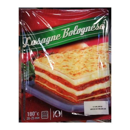 1Er Prix 1Kg Lasagne Bolognaise