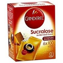 Canderel 6*100 Unites De Sucralose Recharge 6X100Cp 51G