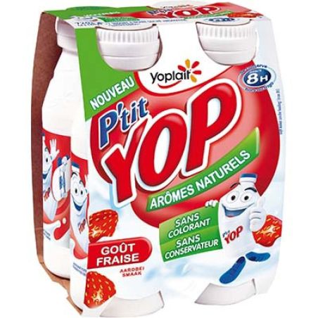 Yoplait 4X180G P Tit Yop Yaourt A Boire Fraise