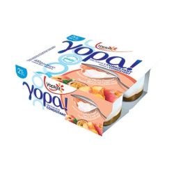 Yoplait Spécialité Laitière Yopa Sur Lit De Fruits Exotiques 4X100G